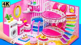 7 Days Building an Sparkling House: Add Sparkle with Polymer Clay Decor ❤️ DIY Miniature House