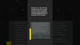 Competitive Intelligence  using ChatGPT