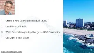 16. Basic JDBC Connection DriverManager & Connection URLs
