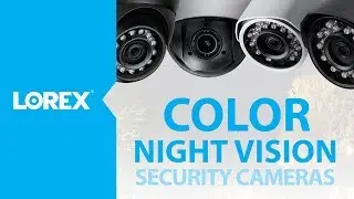 Color night vision cameras