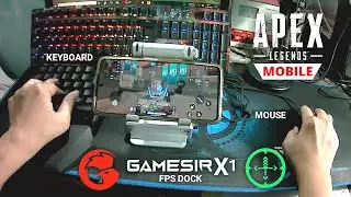 Apex Legends Mobile Support Keyboad & Mouse ??? | Battledock GameSir X1/Z1/Z2 + FPS DOCK