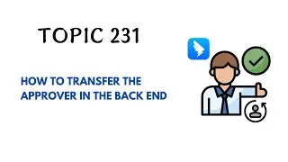 DINGTALK TOPIC 231 : HOW TO TRANSFER THE APPROVER IN THE BACK END