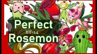 Rosemon Burst Deck list and strategy guide BT-14!