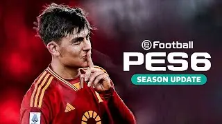 PES 6 BEST PATCH 2024 UPDATE | الباتش الاسطورى لتحويل لعبة بيس 6 الى بيس 2024