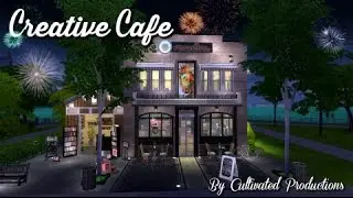 The Sims 4 Speed Build | Creative Cafe'
