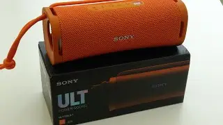 Sony SRSULT10 Portable Bluetooth Speaker Review And Demo