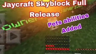 Jaycraft Skyblock Full Release || full same hypixel Skyblock Server