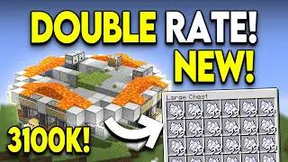 Minecraft BEST *NEW* BONEMEAL Farm 1.21 - STACKING!