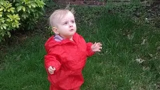Cute Baby does his best Eddie Izzard impression