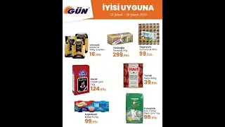 Gün Süpermarket İyisi Uyguna Kampanyalar 22 - 28 Şubat 2024