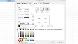 Microsoft Excel: How to Add Custom Borders To a Range