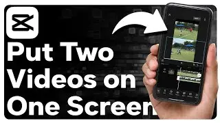 How To Put Two Videos On One Screen On Capcut 😱😳 #capcut #videoediting #merge #screen #