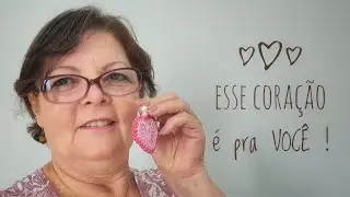 De coração de crochê: Obrigada pelo apoio.