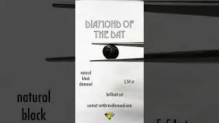 #diamondoftheday huge brilliant black diamond #blackdiamond #diamonds
