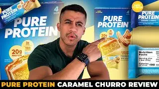 Pure Protein Caramel Churro Protein Bar REVIEW