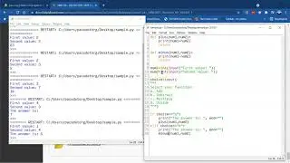 Use functions in Python to to create a calculator that adds, subtracts, divides and multiplies