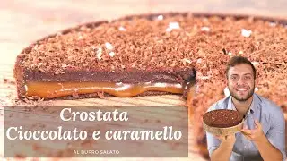 Crostata CIOCCOLATO e CARAMELLO SALATO