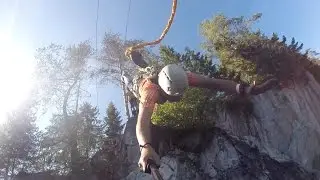 2015 08 20 Карелия Рускеала Тарзанка