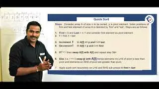 Quick Sort Time Complexity |  Quick Sort  in Data Structure
