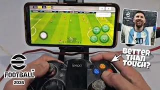 eFootball 2024 Mobile with Gamepad Android Gameplay HD