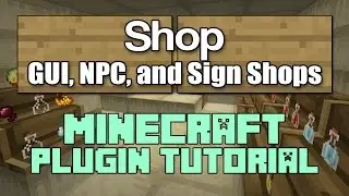 Shop 1.12 Plugin Tutorial Minecraft