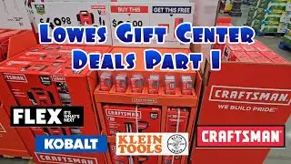 Lowes Gift Center Tool Deals Part 1