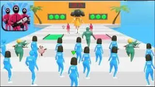 Squid Game 3D All Levels Gameplay Android, iOS Walkthrough Android Mobile Relaxing Game New Update