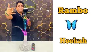 Rambo Butterfly Hookah 😲🔥 | Beautiful Designer Hookah | Perfect Smoke | Alshanworld 