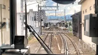 飯田線前面展望　沢渡→伊那市　＜Cabview Japanrail Iida Line Sawando → Inashi＞