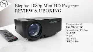 Elephas 1080p Mini HD Projector Review and Unboxing