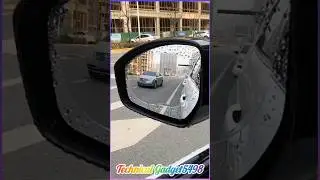 Best Waterproof Mirror Sticker For Car 🚗 #shorts #carmirror