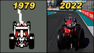 Evolution of F1 - Formula 1 in Games (1979-2022)