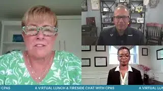 A VIRTUAL LUNCH & FIRESIDE CHAT WITH CPAS