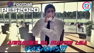 VAZA ANIMAÇÕES DA MASTER LIGA DO eFootballPES2020!!!