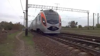 [UZ] Hyundai Rotem HRCS2-009 недалеко от ст.Запорожье-1