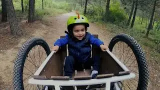 BiTrike ride with my 2 year old son Philipos