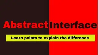 java interface tutorial | abstract class vs interface in java