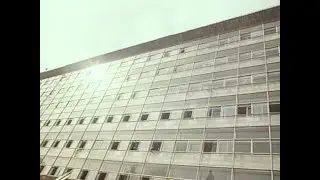 Le Corbusier's Tsentrosoyuz building on Kirov Street