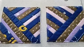 Make a Mini Tote bag From Leftover Pieces of Fabric/How to Sew a Tote bag