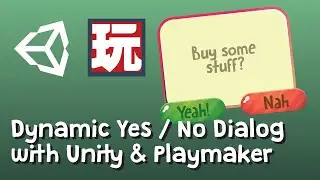 Dynamic Yes / No Dialog with Playmaker!