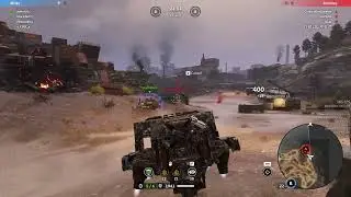 Crossout: Big hit to very heated spider