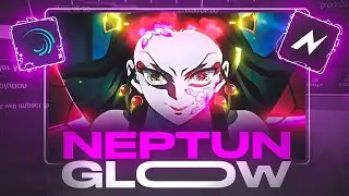Neptun Glow Effect Tutorial Node Video+Alight Motion | Amv Beginner Tutorial