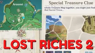 Special Treasure Location Clue Lost Riches 2 | Genshin Impact