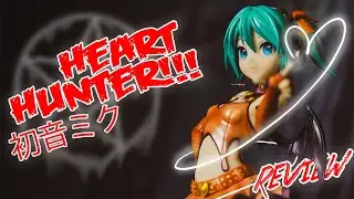 Favorite (BEST) Miku figure! Max Factory 初音ミク Heart Hunter Project Diva - Mini Review!