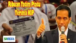 MANTAP! Jokowi Bagikan KIP Untuk Anak Yatim Piatu Se-Jabodetabek