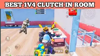 1v4 Clutch In Room BGMI AJ gangster gaming #bgmi #pubg #1v4clutchstatusvideo