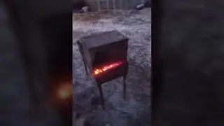 Копчю сало в самодельной коптильне