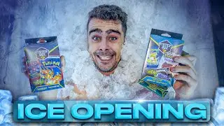 Trapped IN ICE Opening Pokemon Cards!