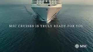 MSC Cruises is truly ready for you. Happy 2022 from all of us.