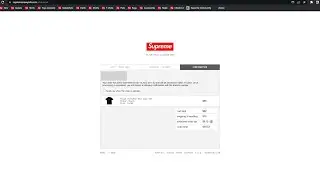 Supreme SS21 Week 8 Live Cop - Supreme x Ralph Steadman Box Logo (Manual Checkout)